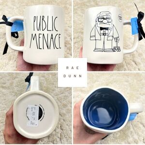 Rae Dunn Pixar Up Movie Public Menace Mug